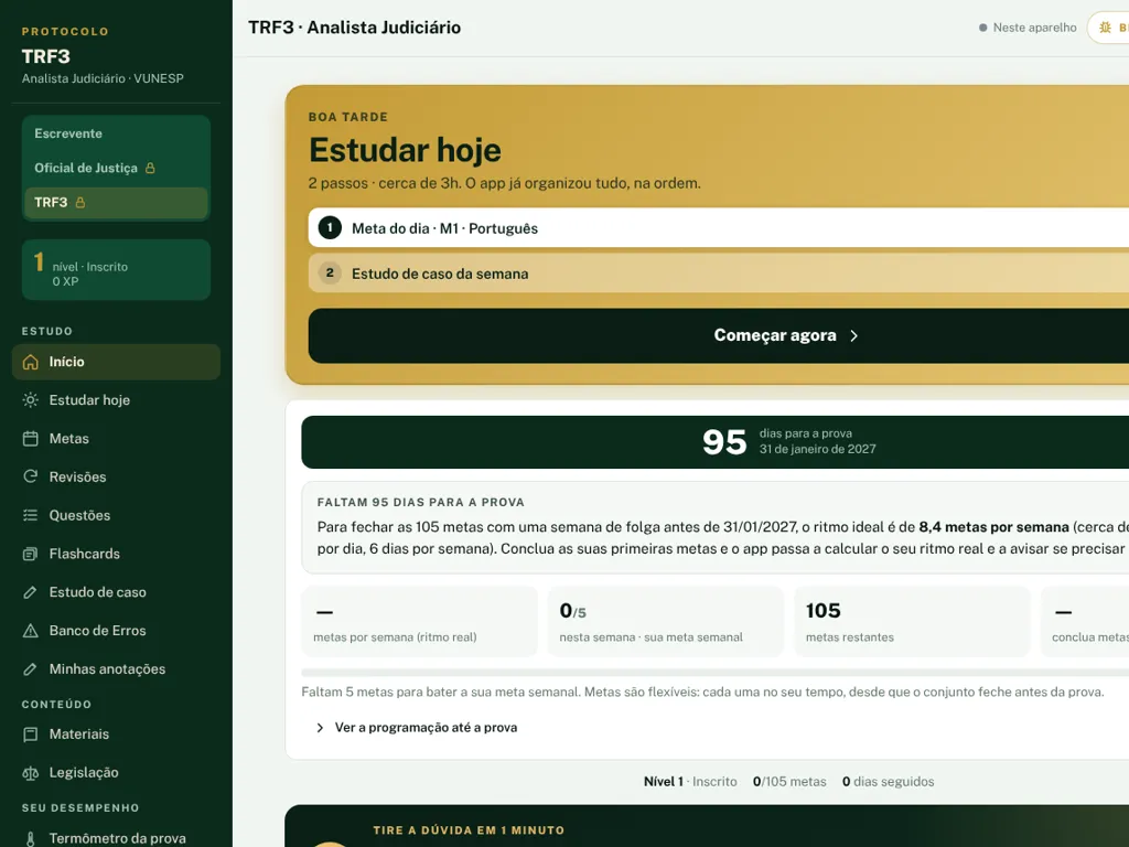 TRF3 no tablet
